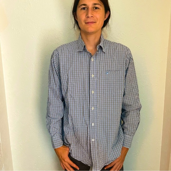 Southern Tide Gingham Button Up Shirt - Picture 3 of 4